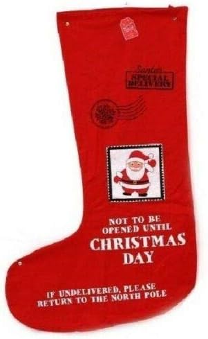 Sil Christmas Decorations Felt Santa Large Christmas Stocking