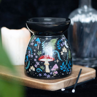 Something Different Home accessories Enchanted Dark Forest Design Wax Melt Burner