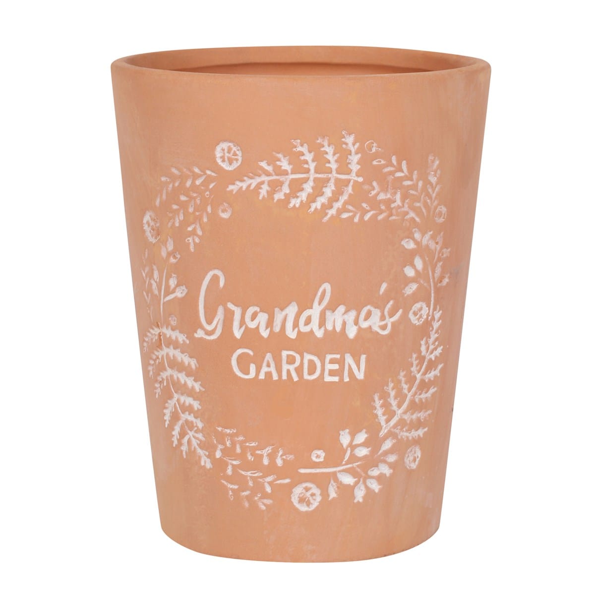 Something Different Home accessories Grandma's Garden Terracotta Plant Pot