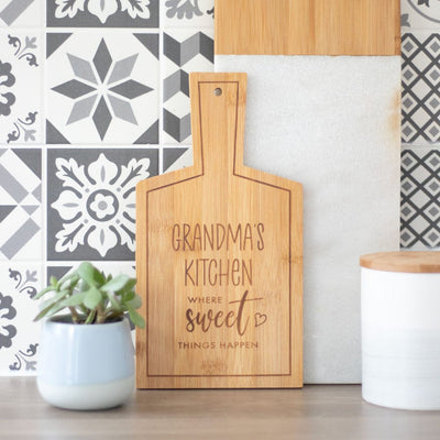 Something Different Kitchen Accessories Grandma's Kitchen Wooden Serving Board