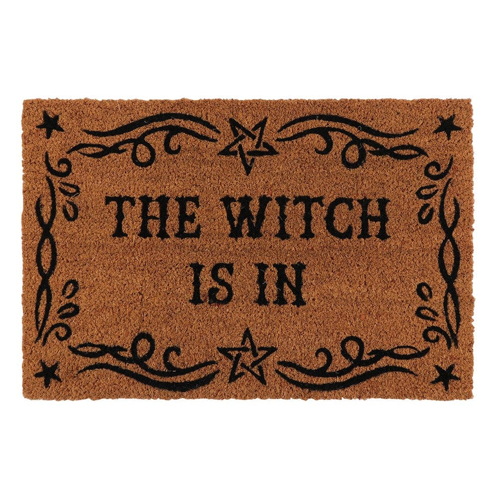 Something Different Home accessories The Witch Is In Halloween Doormat