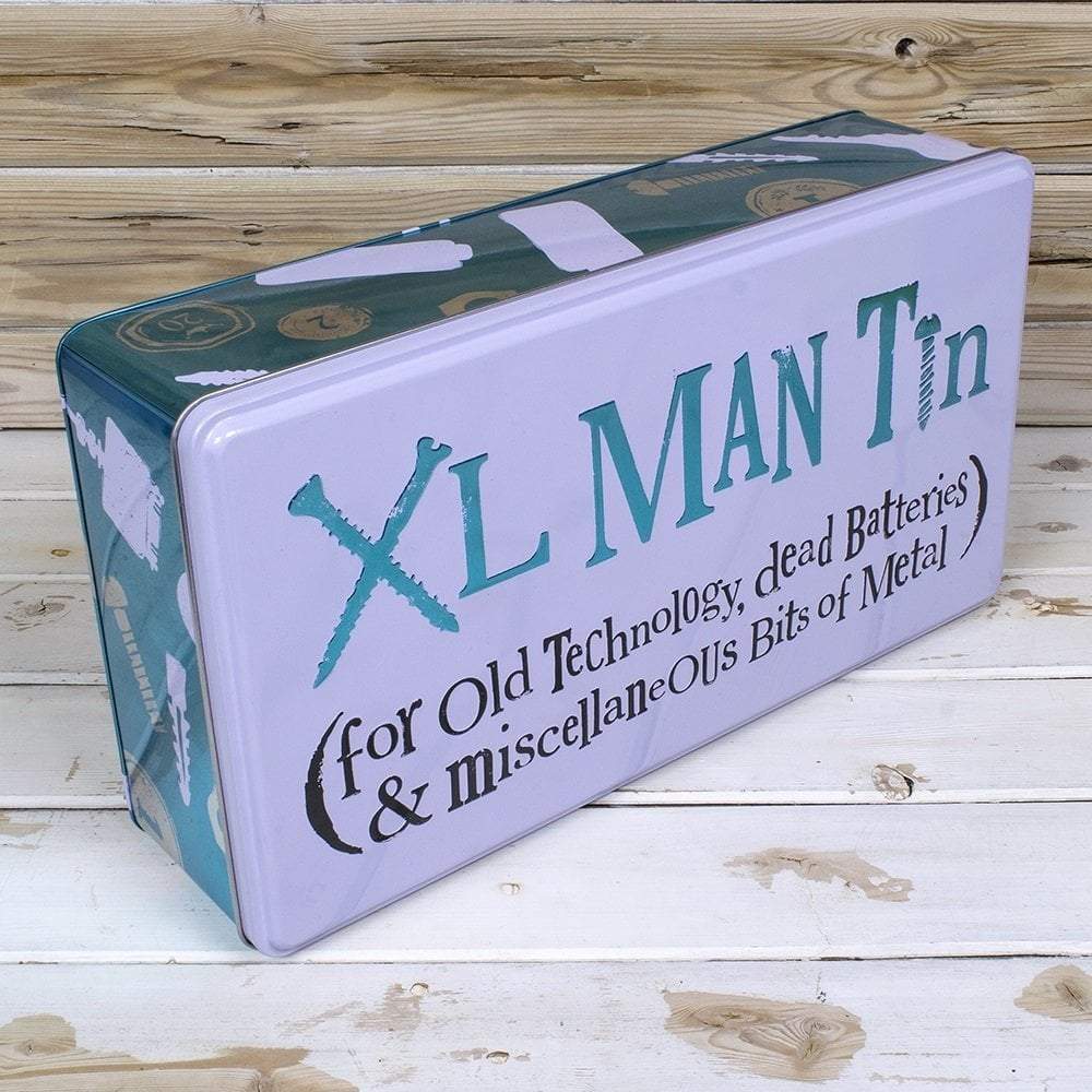 The Bright Side Storage Tins XL Storage Man Tin