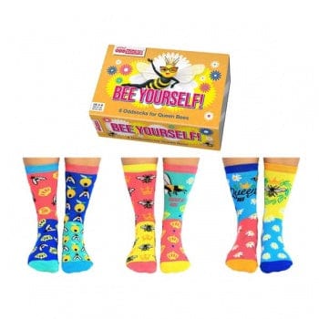 United Odd Socks Socks Bee Yourself Oddsocks