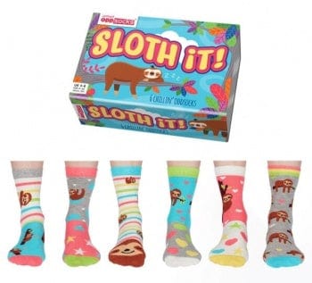 United Odd Socks Socks Sloth It 6 Chilling' Oddsocks