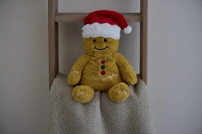 Warmies Microwavable Toy Warmies Lavender Scented Microwaveable Gingerbread Christmas Plush