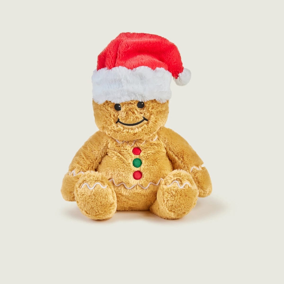 Warmies Microwavable Toy Warmies Lavender Scented Microwaveable Gingerbread Christmas Plush
