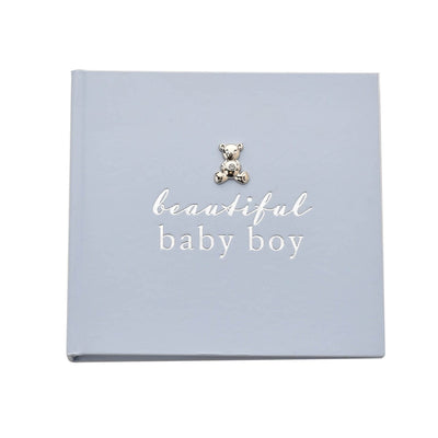 Widdop Gifts Novelty Gifts Bambino Beautiful Baby Boy Teddy Bear Photo Album
