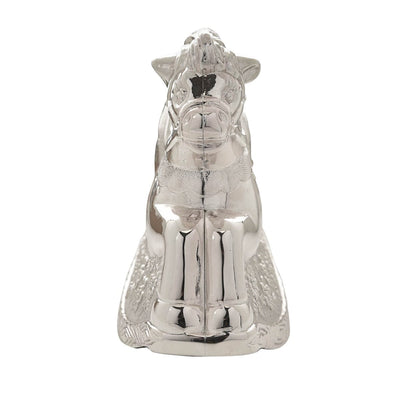 Widdop Gifts Money Boxes Bambino Silver Plated Rocking Horse Money Box