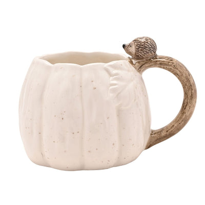 Widdop Gifts Mugs & Drinkware Country Inspired Hedgehog and Pumpkin Mug