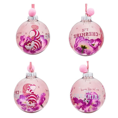 Widdop Gifts Christmas Decorations Disney Alice in Wonderland Set of 7 Christmas Tree Baubles