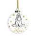 Widdop Gifts Christmas Decorations Disney Eeyore Ceramic Christmas Tree Bauble