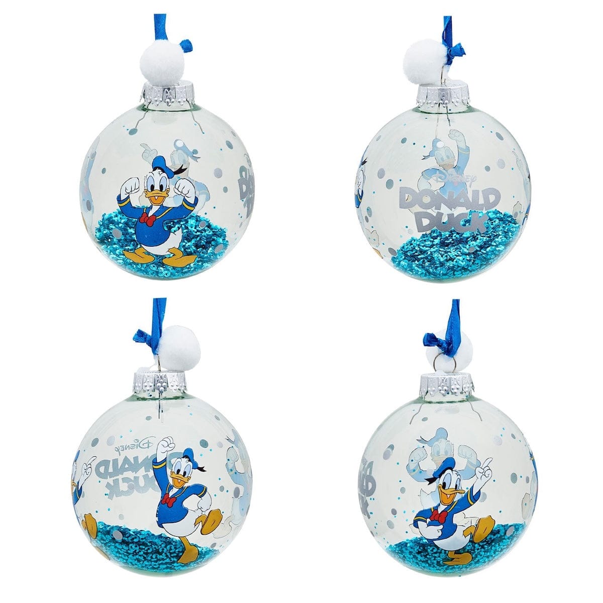 Widdop Gifts Christmas Decorations Disney Mickey and Friends Set of 7 Christmas Tree Baubles