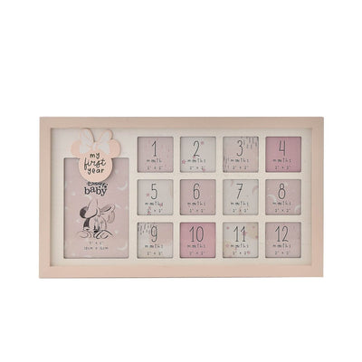 Widdop Gifts Photo Frames & Albums Disney Minnie Mouse Baby's First Year Photo Frame