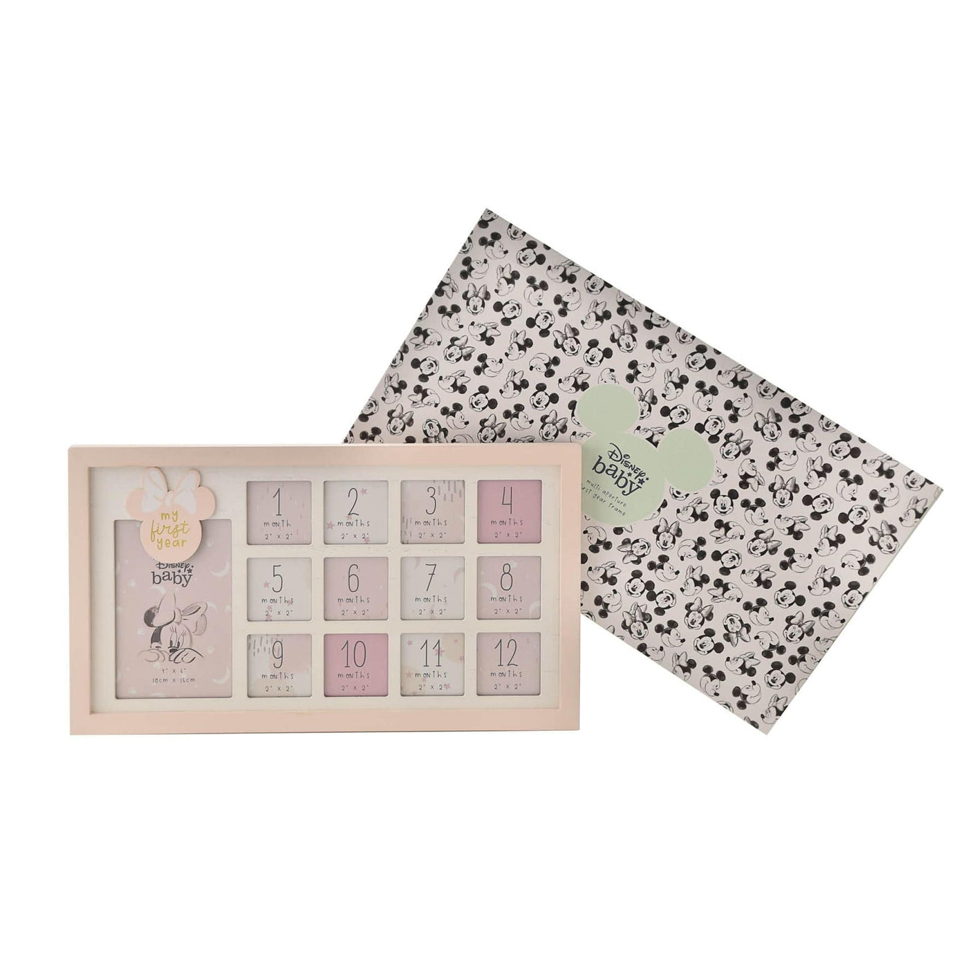 Widdop Gifts Photo Frames & Albums Disney Minnie Mouse Baby's First Year Photo Frame