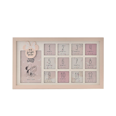 Widdop Gifts Photo Frames & Albums Disney Minnie Mouse Baby's First Year Photo Frame