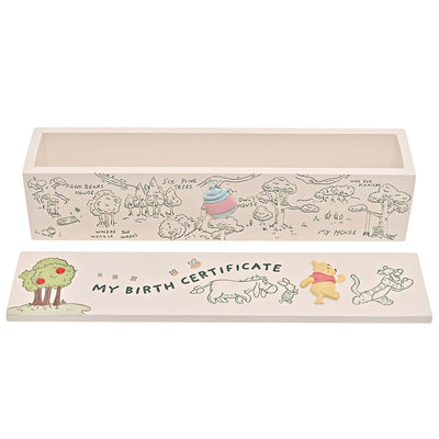 Widdop Gifts Novelty Gifts Disney Winnie the Pooh Birth Certificate Holder