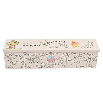 Widdop Gifts Novelty Gifts Disney Winnie the Pooh Birth Certificate Holder