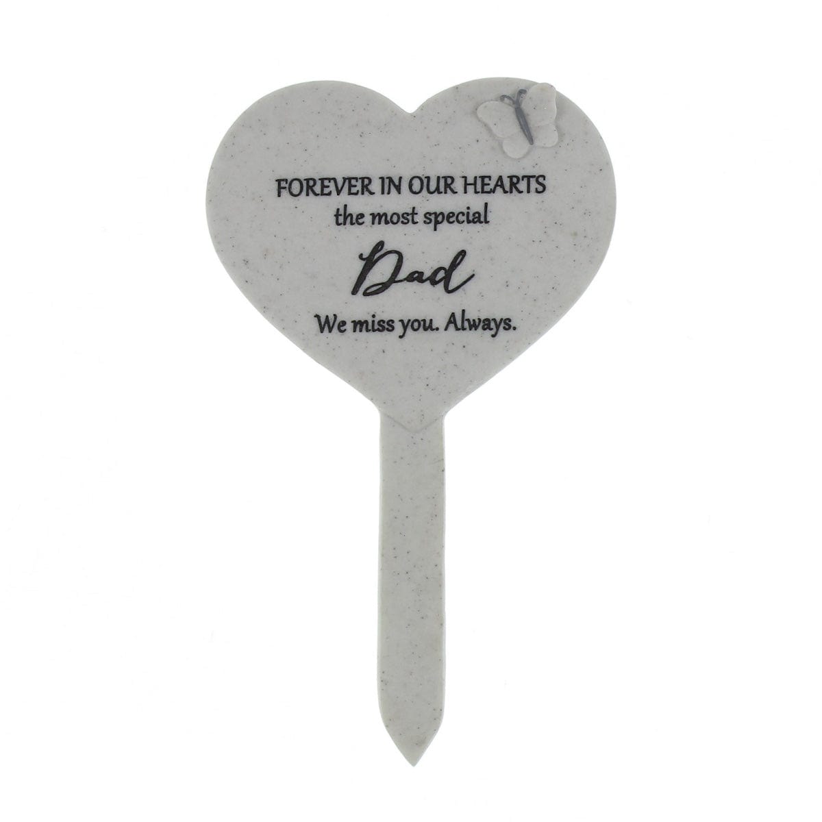 Widdop Gifts Garden Accessories Forever In Our Hearts Dad Graveside Stake