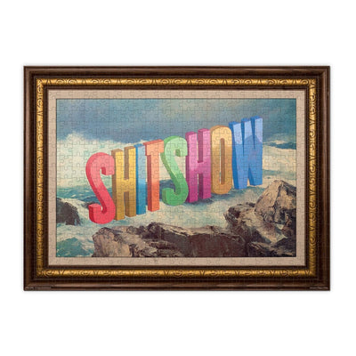 Widdop Gifts Novelty Gifts Fred 500 Piece S**t Show Novelty Jigsaw Puzzle