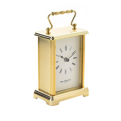 Widdop Gifts Clocks Gold Gilt Carriage Clock