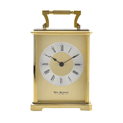 Widdop Gifts Clocks Gold Gilt Carriage Clock
