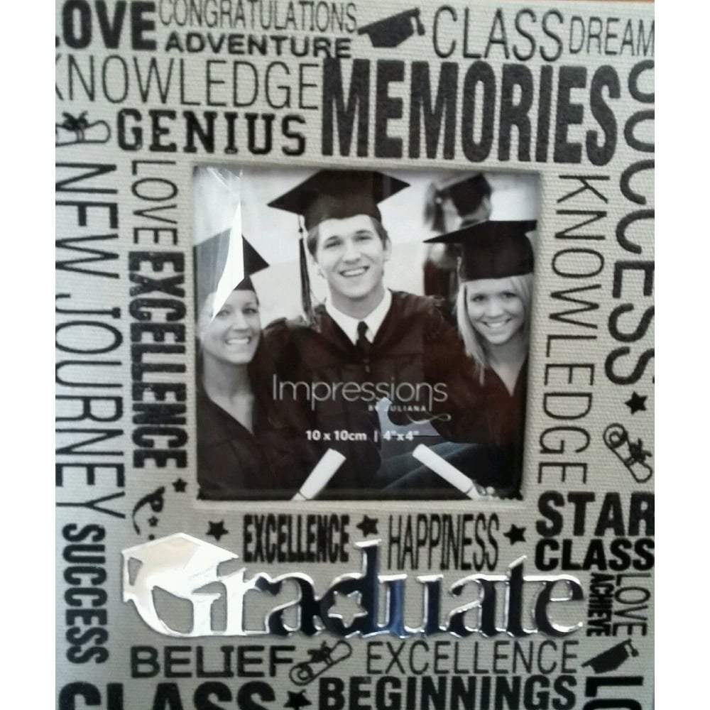 Graduation Grey Canvas Photo Frame – Mollie and Fred Gifts