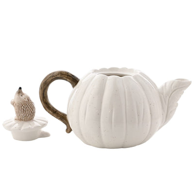Widdop Gifts Kitchen Accessories Hedgehog and Pumpkin Tea Pot