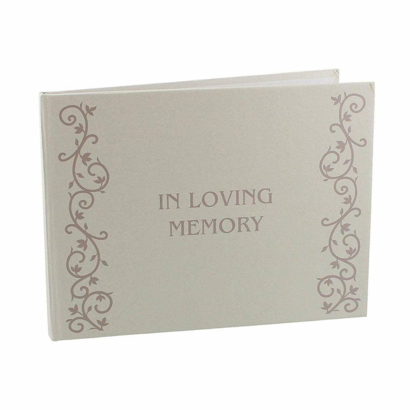 Widdop Gifts Guest Books In Loving Memory Book of Condolences