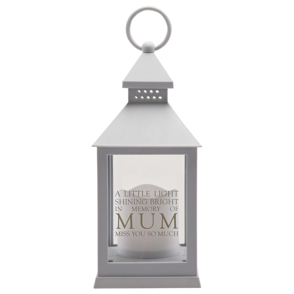 Widdop Gifts Home accessories In Memory of Mum Memorial Lantern