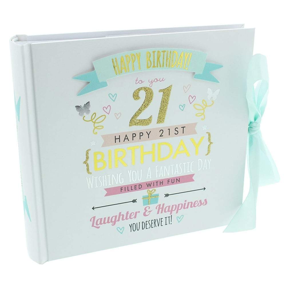Widdop Gifts Photo Frames & Albums, Scrap Books Ladies 21st Birthday Photo Album
