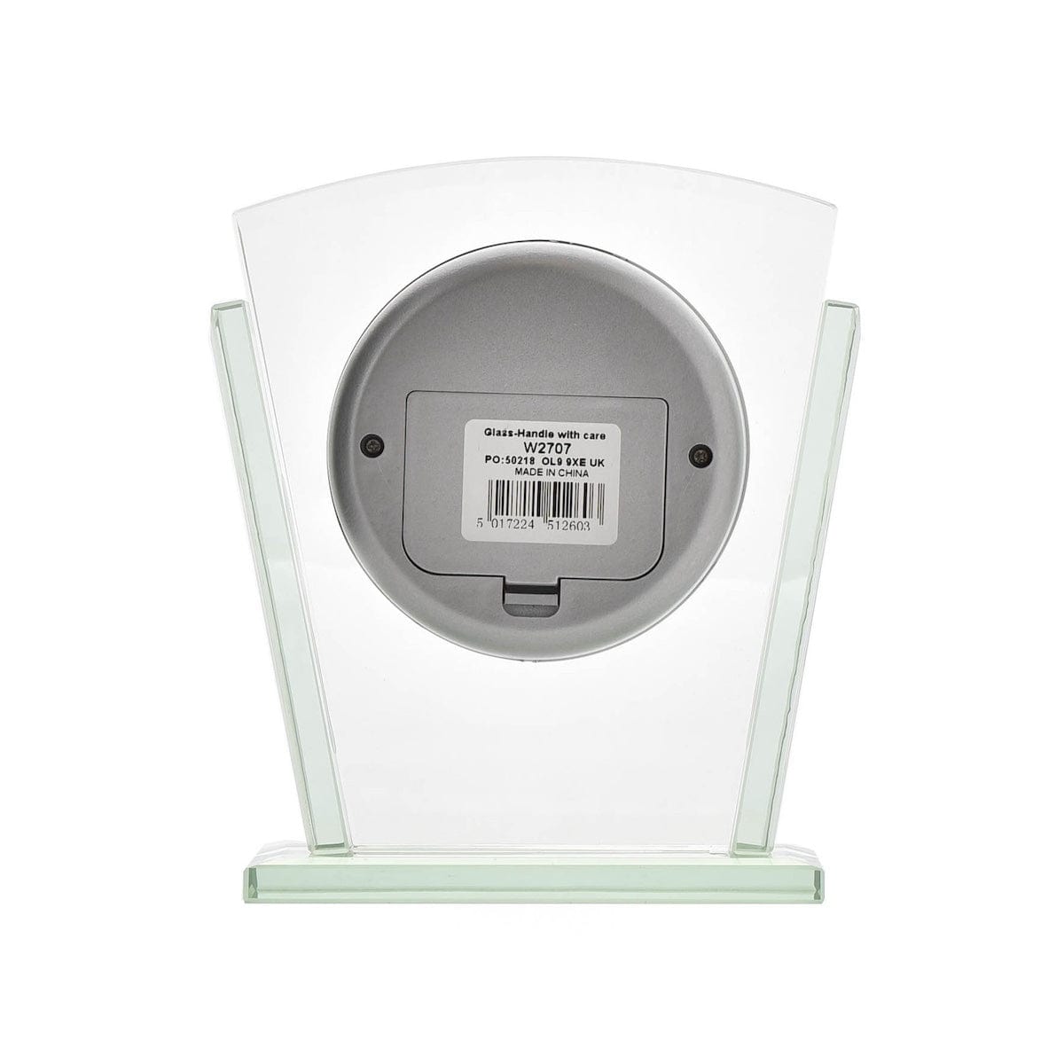 Widdop Gifts Clocks Layered Glass Mantel Clock