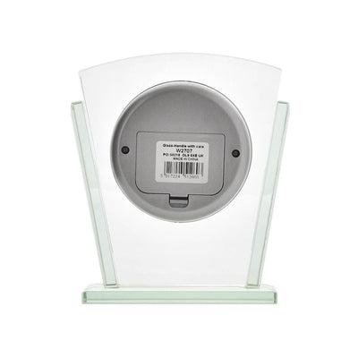 Widdop Gifts Clocks Layered Glass Mantel Clock