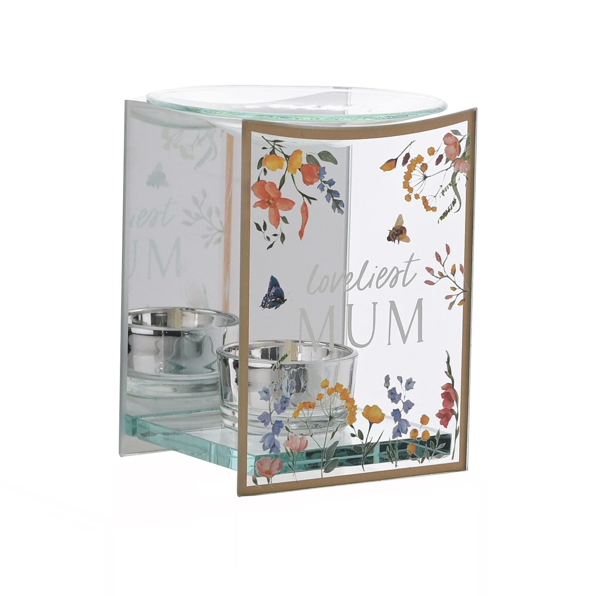 Widdop Gifts Loveliest Mum Floral Oil Burner | Mollie and Fred – Mollie ...