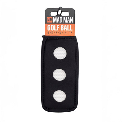 Widdop Gifts Home accessories Mad Man Golf Ball Neoprene Sock
