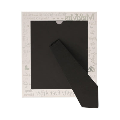 Widdop Gifts Photo Frames & Albums Mr and Mrs Wedding Photo Frame