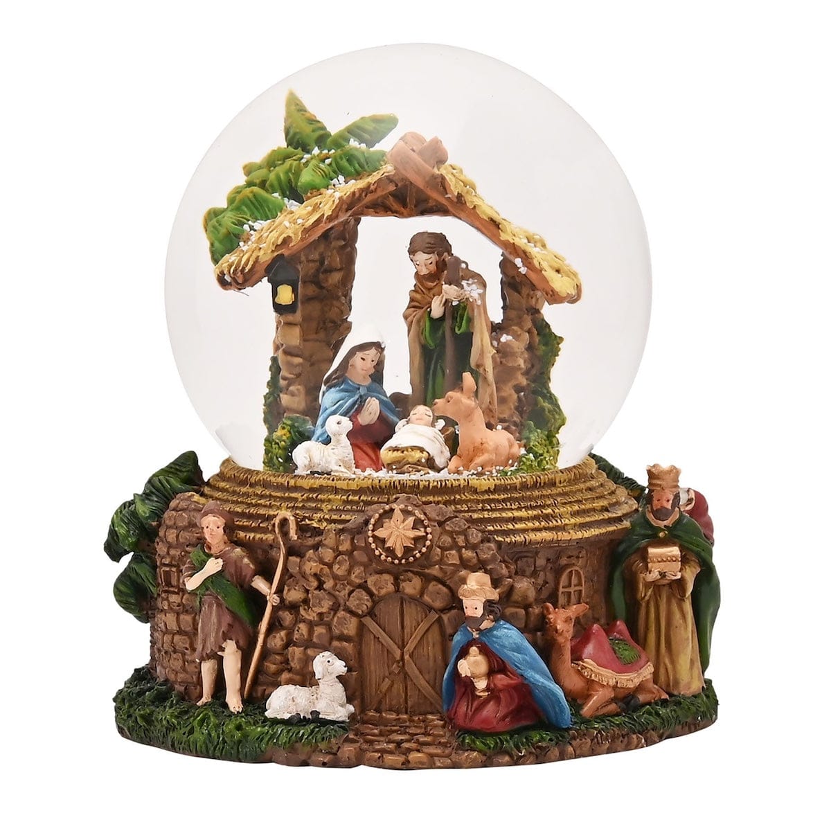Widdop Gifts Snow Globes Nativity Scene Christmas Snow Globe