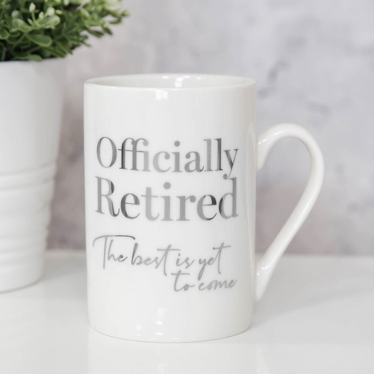 Widdop Gifts Mugs & Drinkware Officially Retired The Best Is Yet To Come Ceramic Mug