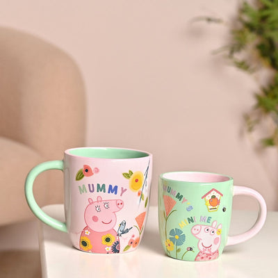Widdop Gifts Candles Peppa Pig Mummy and Mini Me Mug Gift Set
