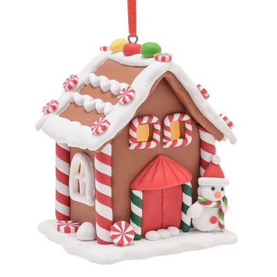 Widdop Gifts Christmas Decorations Set of 2 Light Up Gingerbread House Christmas Decorations