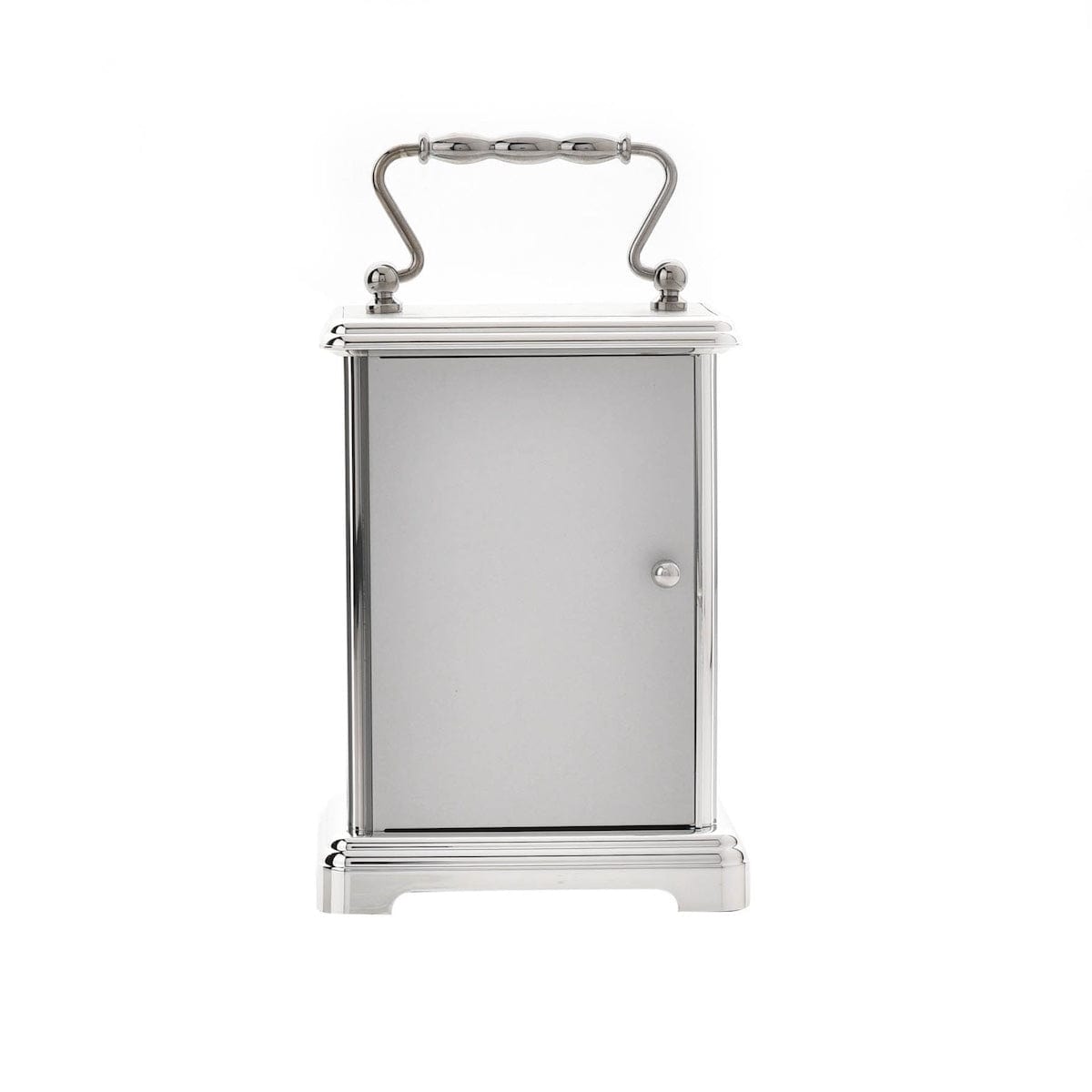 Widdop Gifts Clocks Silver Carriage Clock