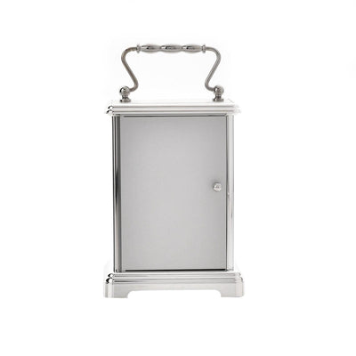 Widdop Gifts Clocks Silver Carriage Clock