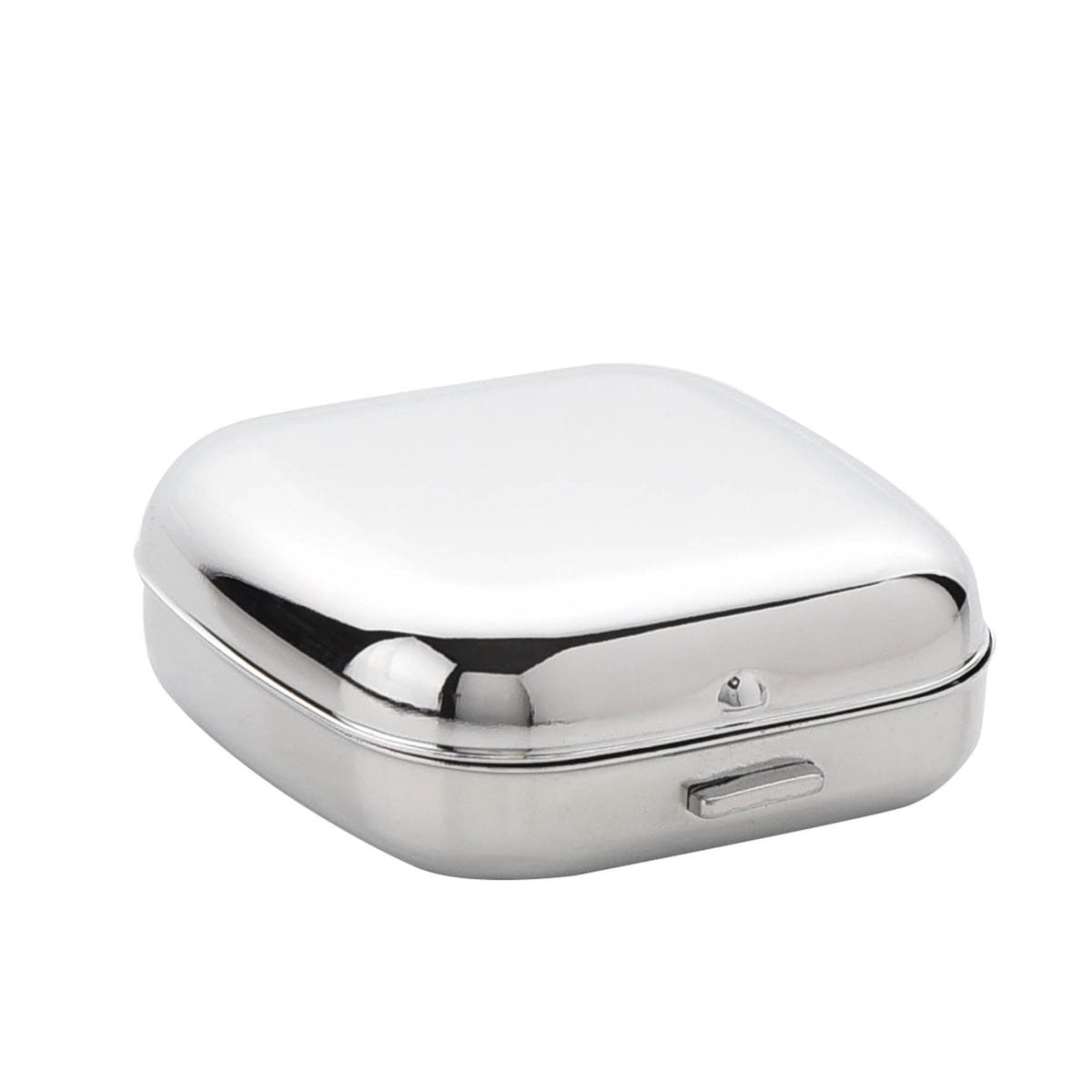 Widdop Gifts Clocks Silver Fold Up Travel Alarm Clock