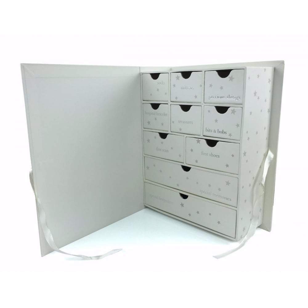 Widdop Gifts Trinket & keepsake Boxes, Socks Twinkle Twinkle Little Star Keepsake Box