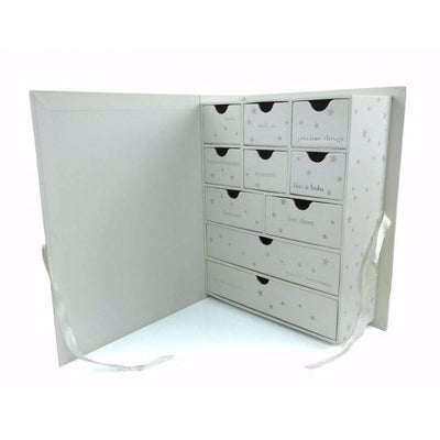 Widdop Gifts Trinket & keepsake Boxes, Socks Twinkle Twinkle Little Star Keepsake Box