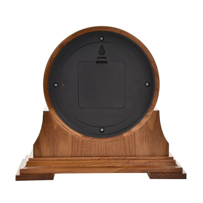 Widdop Gifts Clocks Wooden Barrel Mantel Clock
