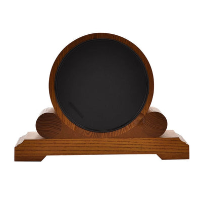 Widdop Gifts Clocks Wooden Scroll Design Mantel Clock