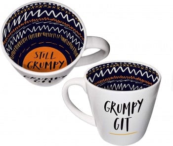 WPL Mugs & Drinkware 'Grumpy Git' Mug