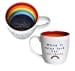 WPL Mugs & Drinkware When It Rains Look For Rainbows Mug