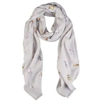 Wrendale Designs Scarves A Dog's Life Scarf with Gift Box