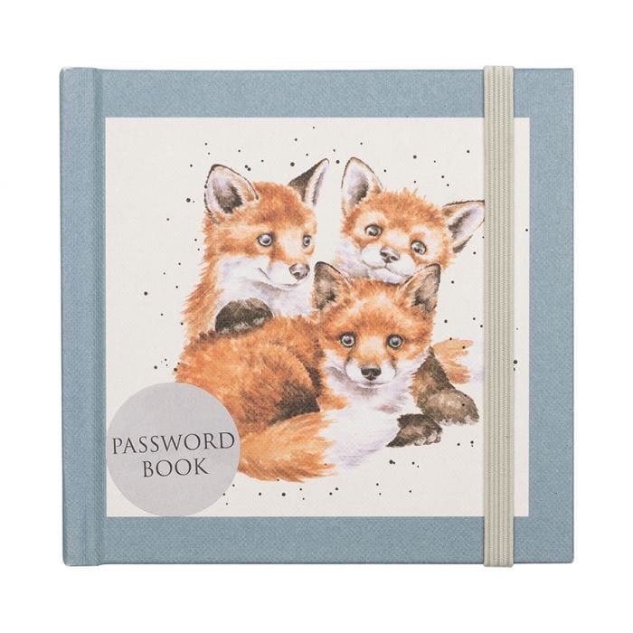Wrendale Designs Stationery Baby Fox Design Password Book
